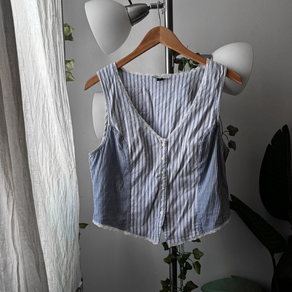 Striped vest Top